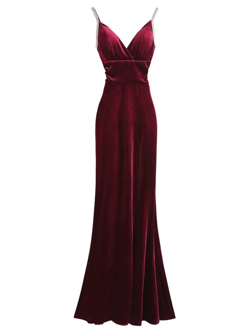 Elegant Princess Evening Dress for Nightclub Wear