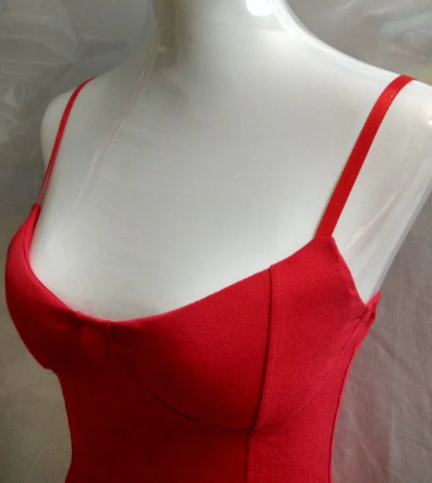 Strapless Bodycon Dress for Nightclub Wear