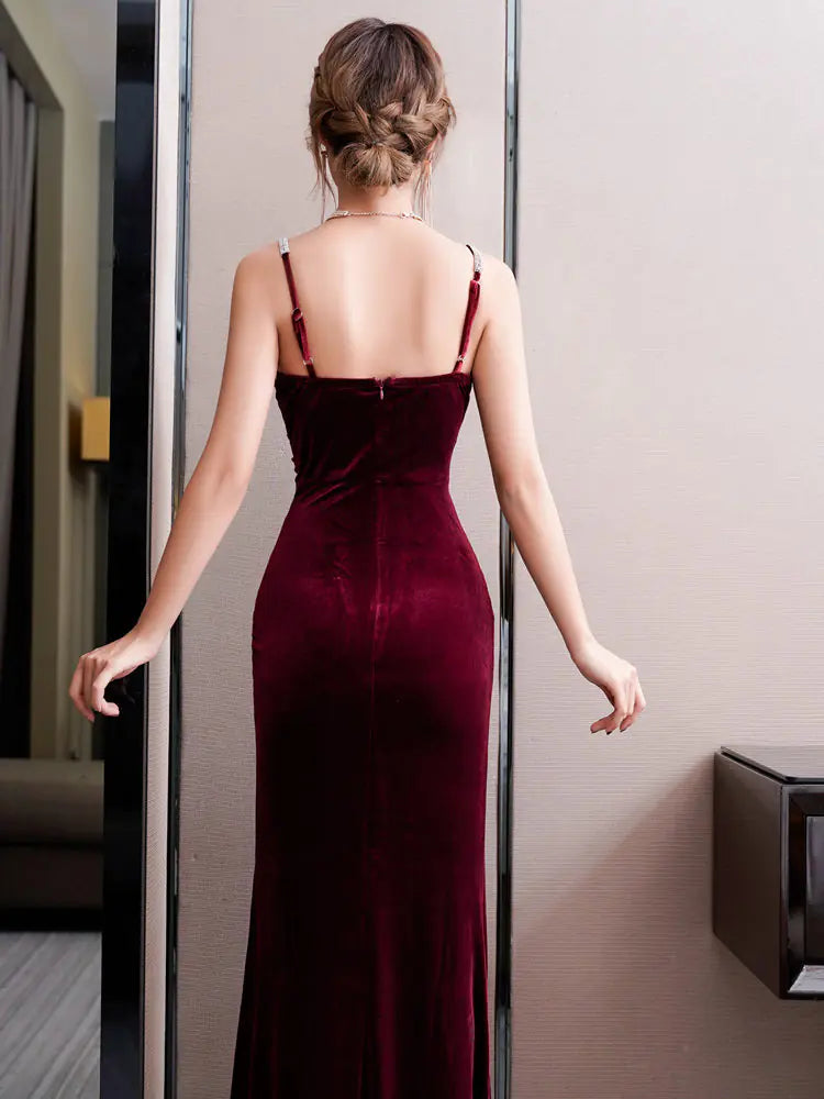 Elegant Princess Evening Dress for Nightclub Wear