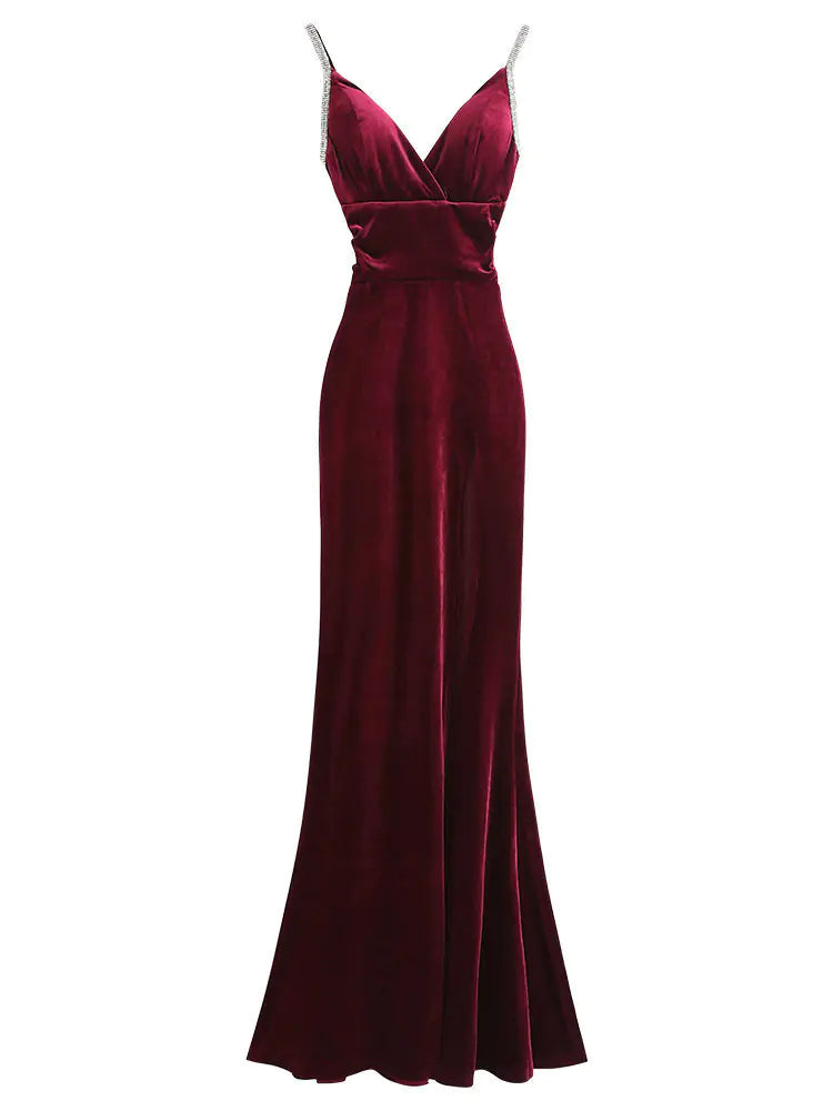 Elegant Princess Evening Dress for Nightclub Wear
