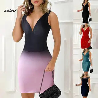 Women's Sexy Nightclub Split Dress
